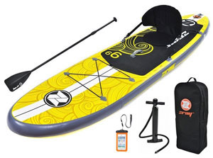 zray inflatable sup board