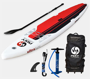 nixy inflatable touring paddle board
