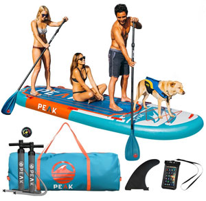 Peak 12' Titan Royal Blue Large Multi Person Inflatable SUP