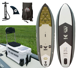 aqua marina drift fishing sup