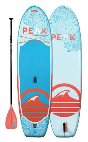 peak yoga paddle board